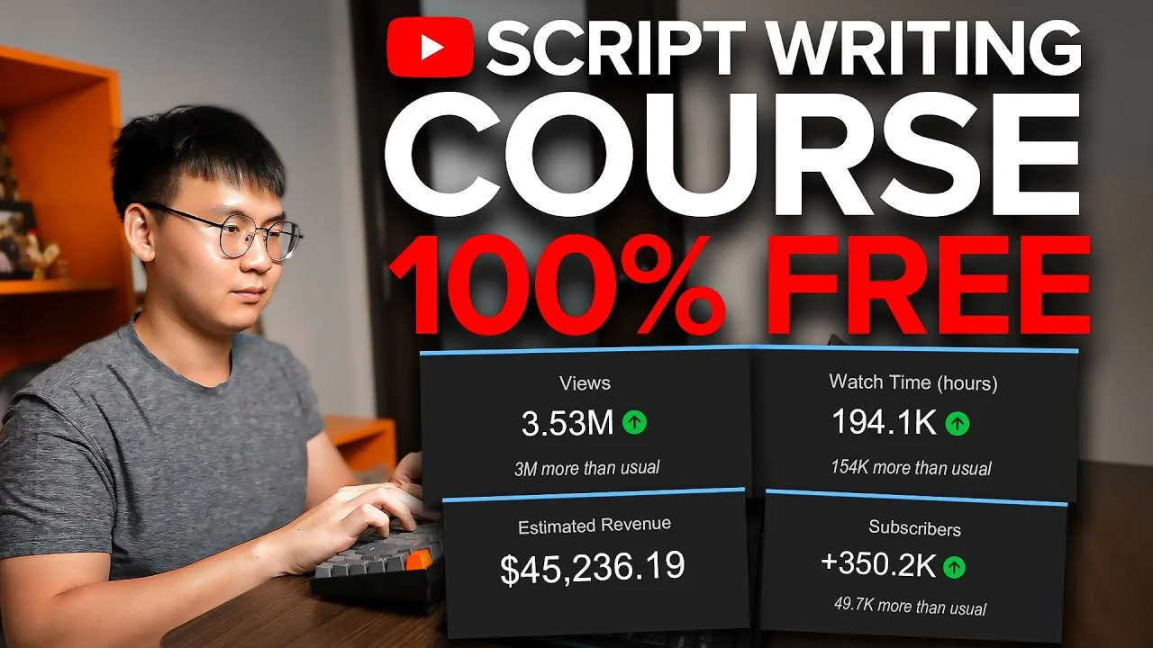 Full YouTube Script Writing Course (1+ Hour)